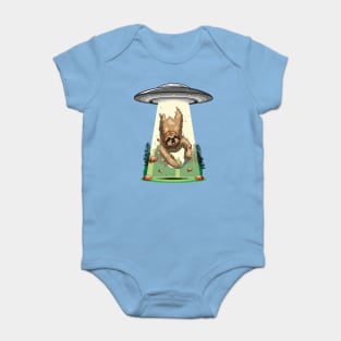 Sloth Abudction Baby Bodysuit